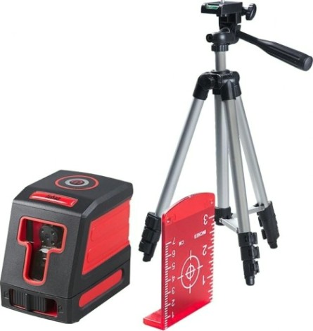 Лазерный уровень FUBAG Crystal 10R VH Set с набором аксессуаров [31623]