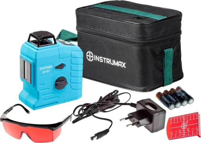 Лазерный уровень INSTRUMAX 360 RED [IM0117]