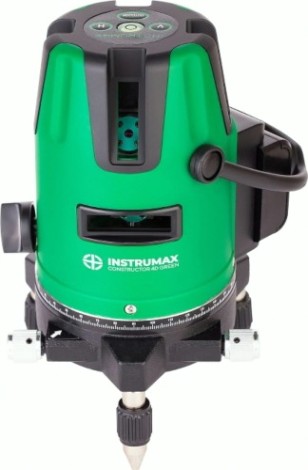 Лазерный уровень INSTRUMAX Constructor 4D GREEN [IM0140]