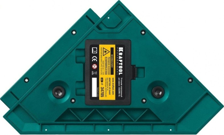 Лазерный уровень KRAFTOOL SQUARE-15 угольник для кафеля [34705]