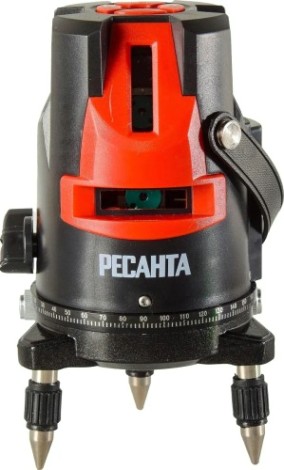 Лазерный уровень Ресанта ПЛ-3 green [61/10/530]