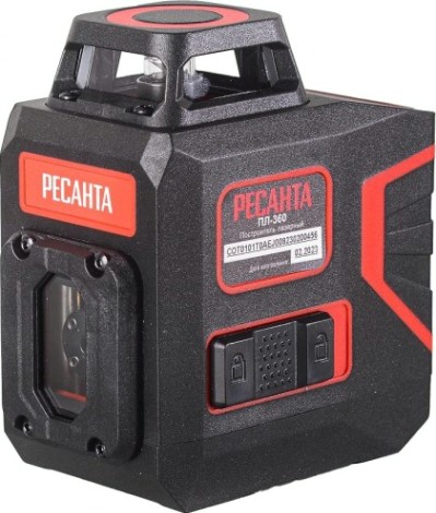Лазерный уровень Ресанта ПЛ-360 построитель [61/10/523]