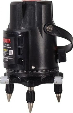 Лазерный уровень Ресанта ПЛ-3ШК построитель [61/10/525]