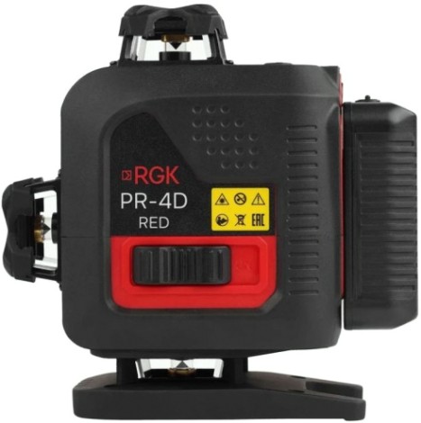 Лазерный уровень RGK PR-4D Red [756822]