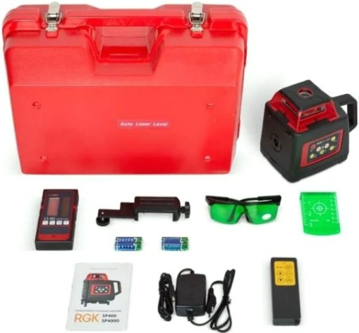 Лазерный уровень RGK SP 400G ротационный [4610011872891]