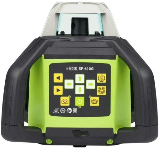 Лазерный уровень RGK SP 610G ротационный [751834]