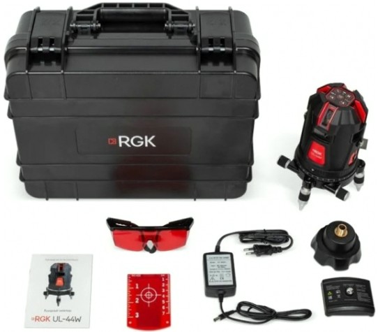 Лазерный уровень RGK UL-44W Black [4610011870743]