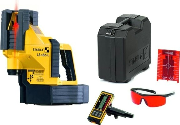 Лазерный уровень STABILA LA180L Complete Set [18044]