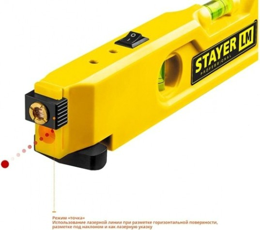 Лазерный уровень STAYER LM [34985]