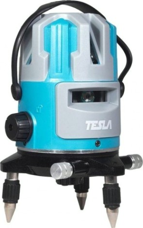 Лазерный уровень TESLA UR20G линейный крест, зеленый луч [310-048]