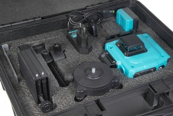 Лазерный уровень TESLA URХ2G линейный крест, зеленый луч [310-051]