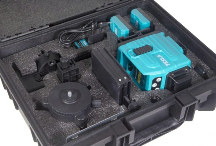 Лазерный уровень TESLA URХ3G линейный, зеленый луч [310-052]