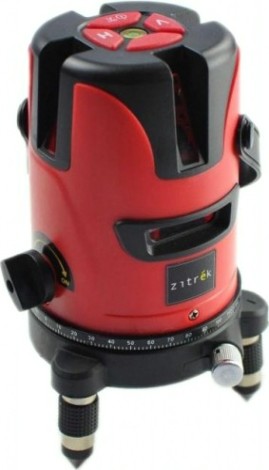 Лазерный уровень ZITREK LL4V1H-2Li-MC красный луч [065-0187]