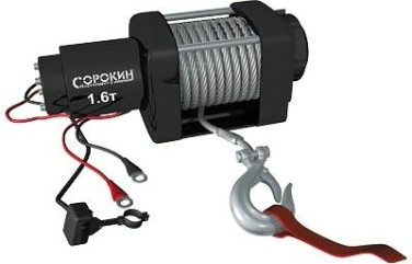 Лебедка автомобильная СОРОКИН 4.916 (1,6 т - 9,2 м) на ATV Лебедка автомобильная СОРОКИН 4.916 (1,6 т - 9,2 м) на ATV
