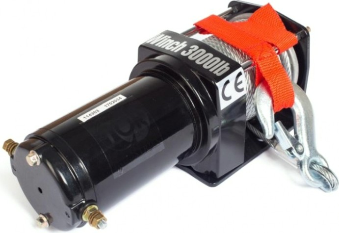Лебедка автомобильная TOR P3000-1A (1133 кг/15 м) 12 V (114303) [114303]