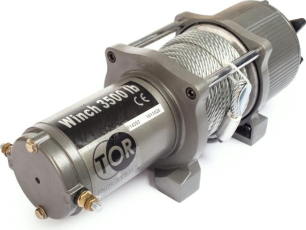 Лебедка автомобильная TOR P3500-1D (1588 кг/15 м) 12 V (114353) [114353]