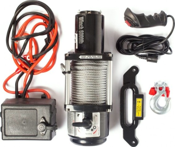 Лебедка автомобильная TOR P6000 (2948 кг/20 м) 12 V (114603) [114603]