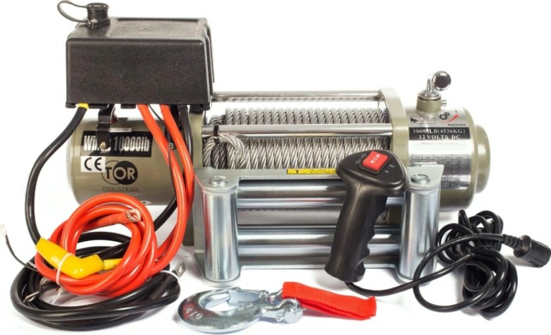 Лебедка автомобильная TOR S10000 (4536 кг/28 м) 12 V (1141004) [1141004]