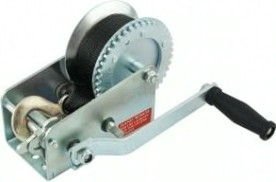 Лебедка барабанная Olymp OLW-L (1,1 т - 10,0 м, лента) OL86211 [OL86211]