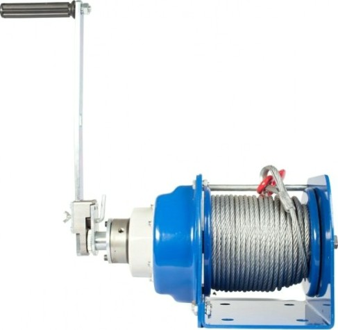 Лебедка барабанная TOR ЛТ-1 (JHW) г/п 1,0 т, длина троса 40 м, 11316 [11316]