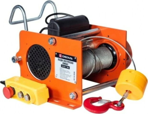 Лебедка электрическая СИБТАЛЬ JC 0,4/0,8т *30м* 220В [060 4220 0830]