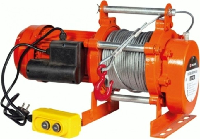 Лебедка электрическая СИБТАЛЬ KCD 500кг (220в) 100м трос [060 3220 0510]