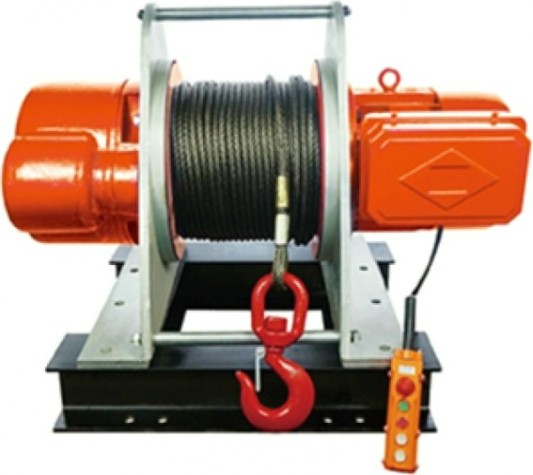 Лебедка электрическая TOR KDJ 5 т, 380V, канат 70 м 1004490 [1004490]