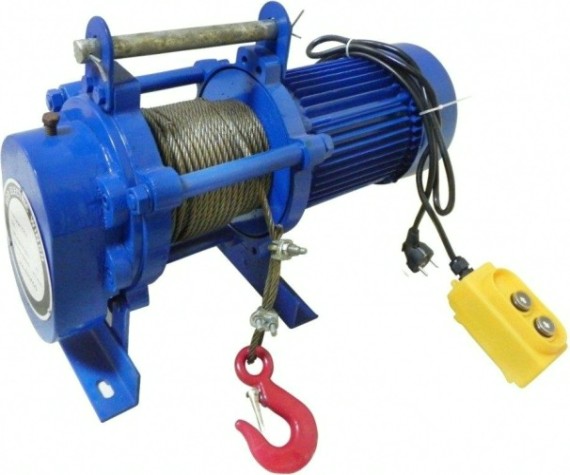 Лебедка электрическая ZITREK KCD- 300/600/220V канат 60 м [001-5423]