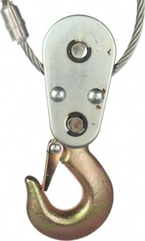 Лебедка рычажная MATRIX тяга-4 т, подъем-1,6 т, двойное храповое колесо [52225]