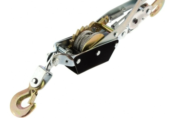 Лебедка рычажная Sparta тяга-1,5 т, подъем-0,6 т одинарное храповое колесо [522155]