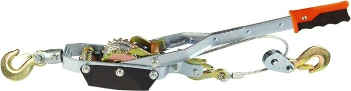 Лебедка рычажная Sturm 1091-07-4000 4т, 2 храповых колеса, трос 3м Лебедка рычажная Sturm 1091-07-4000 4т, 2 храповых колеса, трос 3м