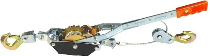 Лебедка рычажная Sturm 1091-08-2001 2т, 2 храповых колеса, трос 2,2м Лебедка рычажная Sturm 1091-08-2001 2т, 2 храповых колеса, трос 2,2м