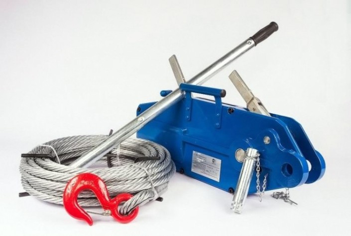 Лебедка рычажная тросовая TOR МТМ 1600 Г=1,6 т, Д=12 м (112161) [112161]