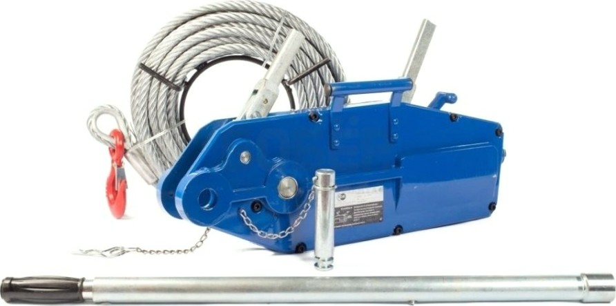 Лебедка рычажная тросовая TOR МТМ 5400 Г=5,4 т, Д=20 м (11254) [11254]