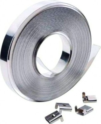 Лента бандажная 20 мм х 0,8 мм х25 м оцинкованная [SP20-0,8BD44]