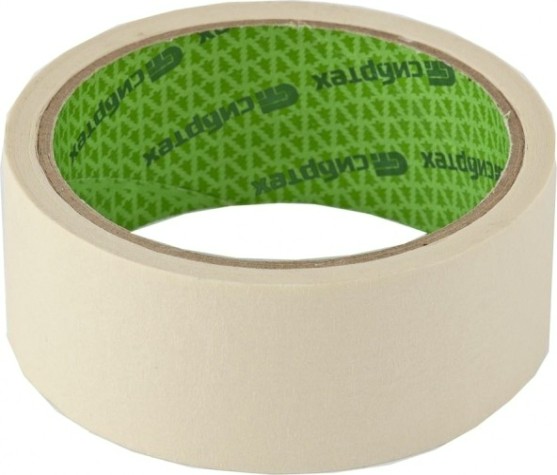 Лента малярная эконом СИБРТЕХ на бумажной основе 40 мм х 15 м [88885]