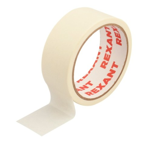 Лента малярная REXANT 09-4432 (крепп) 38 мм (рулон 20 м) Лента малярная REXANT 09-4432 (крепп) 38 мм (рулон 20 м)