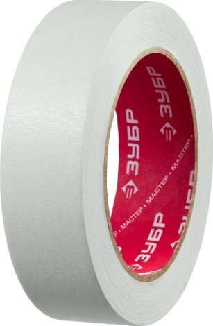 Лента малярная ЗУБР ЭКСПЕРТ креповая, 30ммх50м, [12115-30]