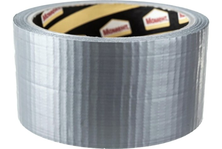 Лента МОМЕНТ 1760304 10 м серебро [Б0004702]