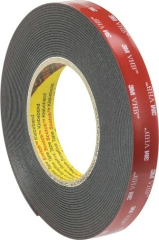 Лента монтажная 3M VHB™ 5952F черная, 19 мм х 3 м [7100211813]