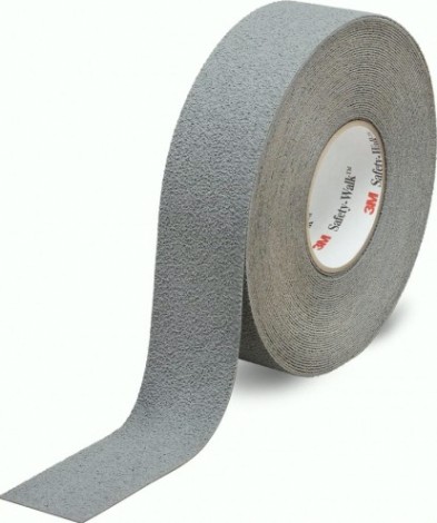 Лента противоскользящая эластичная 3M SAFETY-WALK 370 для влажных помещений, серая 51 мм x 18,3 м [7000001997]