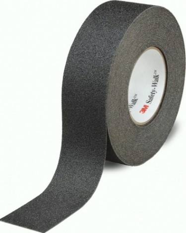 Лента противоскользящая средней зернистости 3M SAFETY-WALK 610 универсальная черная 51 мм x 18,3 м [7100009880]