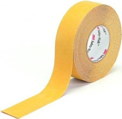 Лента противоскользящая универсальная 3M SAFETY-WALK 630 средней зернистости, желтая 51 мм x 18,3 м [7100000852]