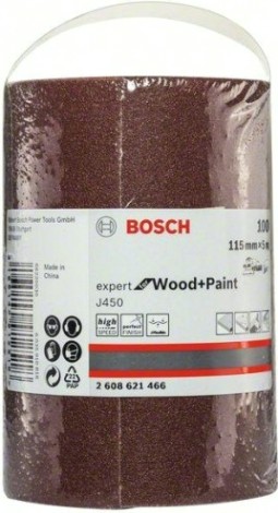 Лента-рулон BOSCH 115 мм G100 J450 Expert for Wood and Paint (рул.5м.) [2608621466]