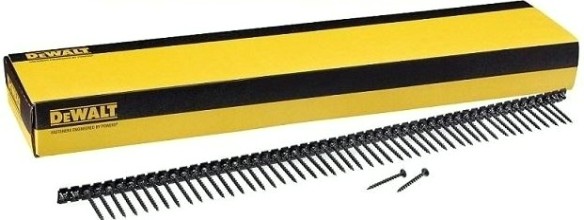 Лента с саморезами для деревянных конструкций DeWALT 3,5х55 мм (1000шт) Extreme DWF4100550 [DWF4100550]