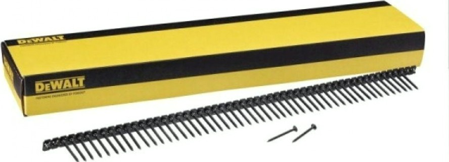 Лента с саморезами для деревянных конструкций DeWALT 4,5х35 мм (1000шт) Extreme DWF4100450 [DWF4100450]
