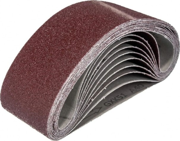 Лента шлифовальная Sturm 9010-B75x457-040 p40, 10 шт. Лента шлифовальная Sturm 9010-B75x457-040 p40, 10 шт.