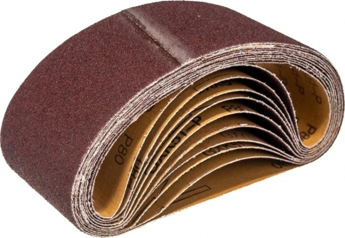 Лента шлифовальная Sturm 9010-B75x457-080 p80, 10 шт. Лента шлифовальная Sturm 9010-B75x457-080 p80, 10 шт.