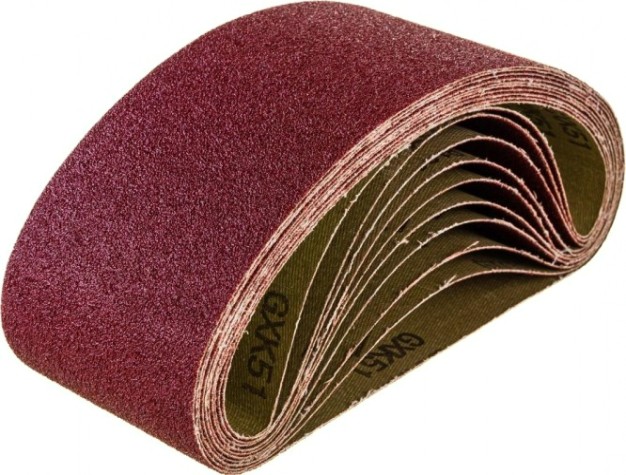 Лента шлифовальная Sturm 9010-B75x457-100 p100, 10 шт. Лента шлифовальная Sturm 9010-B75x457-100 p100, 10 шт.