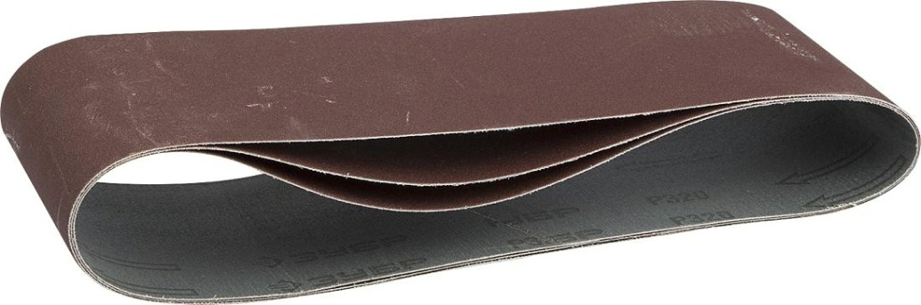 Лента шлифовальная ЗУБР МАСТЕР 100х610 мм, p320, для лшм, 3 шт. [35543-320]